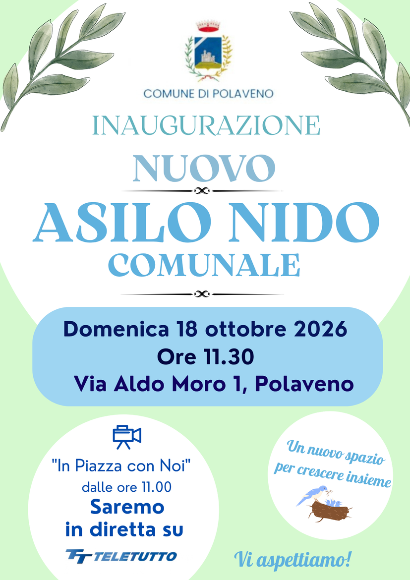 VOLANTINO NIDO