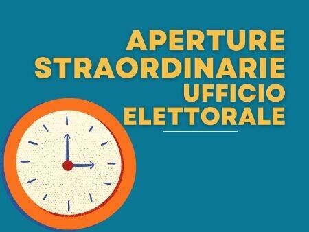Immagine: orari elettorale