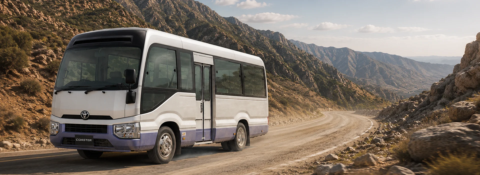 Manage Group Transit with the Reliable Coaster AR