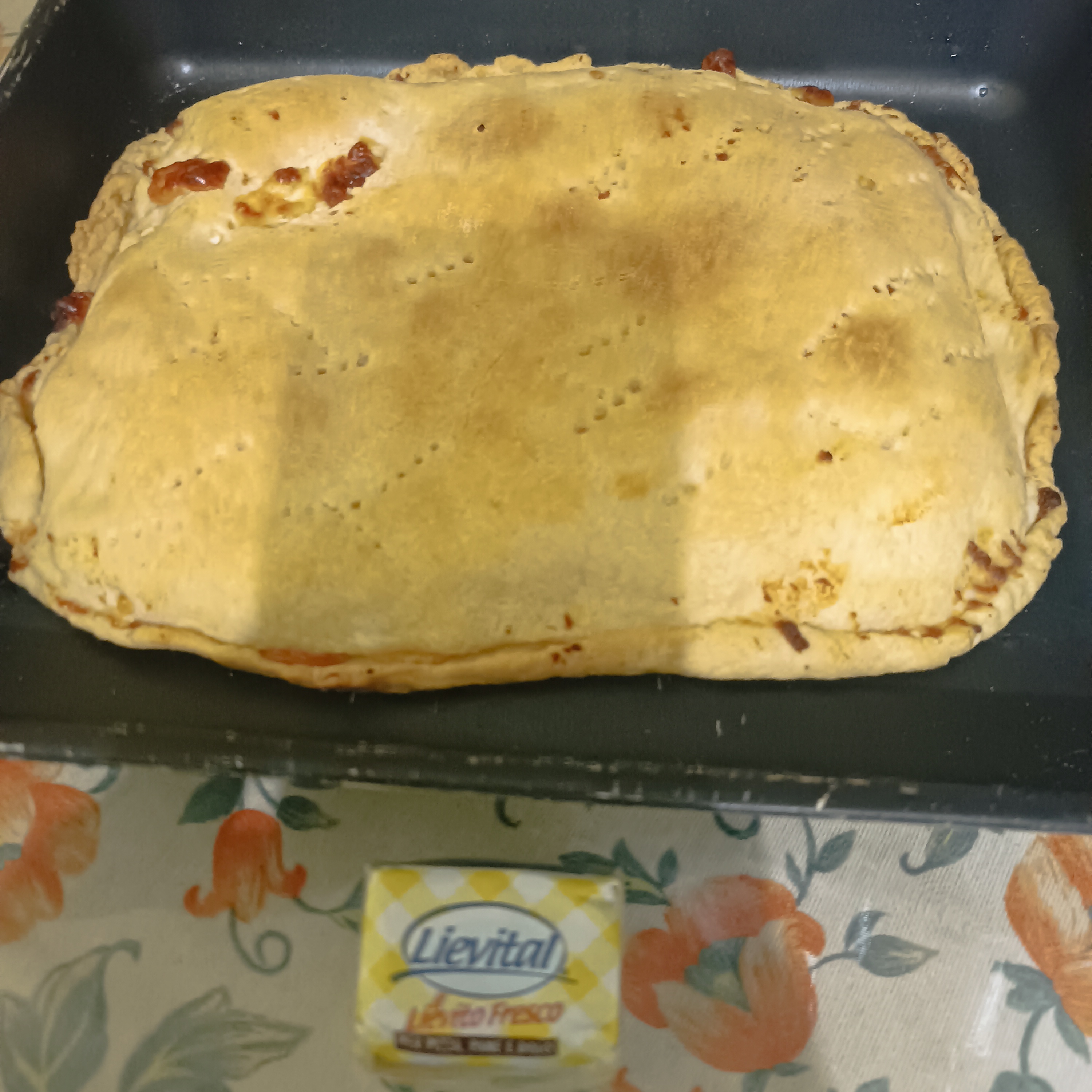 Pizza con ricotta                                                                                                                                                                                                                                         
