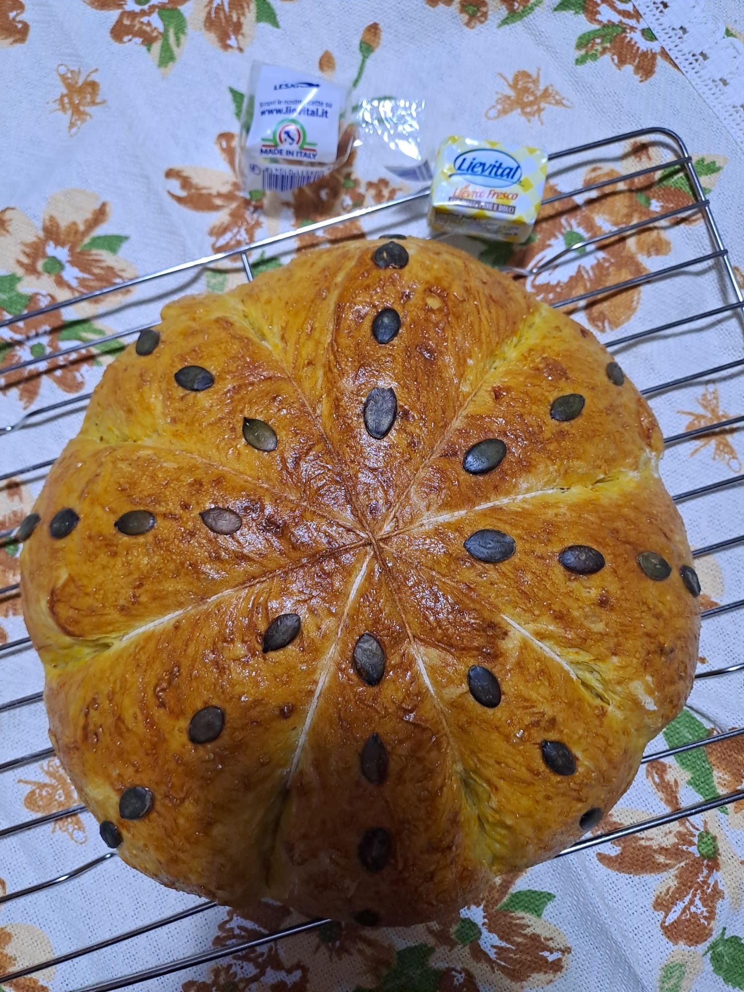 Pane alla zucca                                                                                                                                                                                                                                           