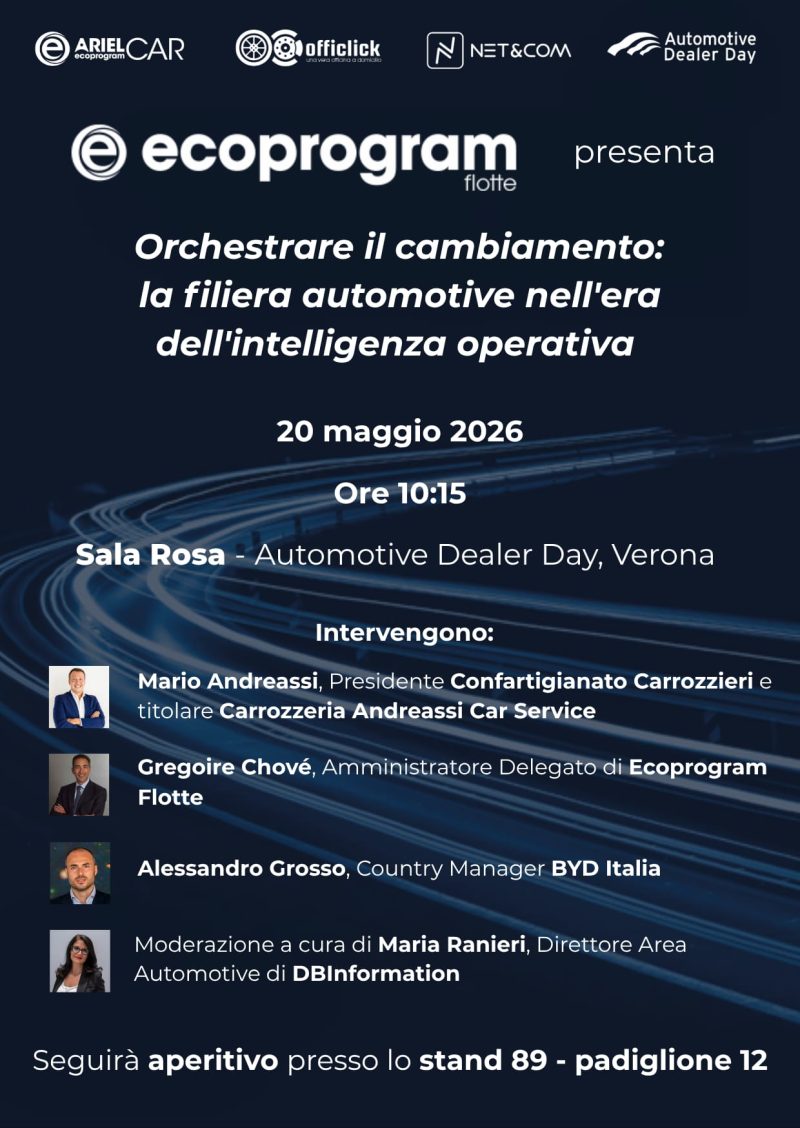 Ecoprogram Flotte all’Automotive Dealer Day 2026