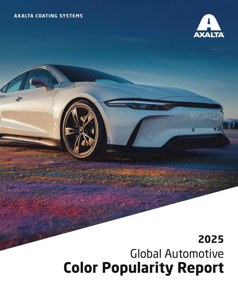 Global Color Popularity Report 2025 di Axalta: i colori carrozzeria più popolari