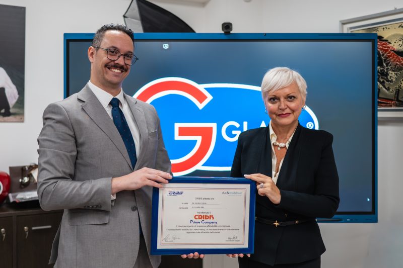 GGLASS, la solidità della rete cristalli auto certificata da CRIBIS
