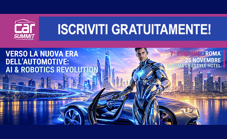 ISCRIVITI GRATUITAMENTE AL CAR SUMMIT 2026!