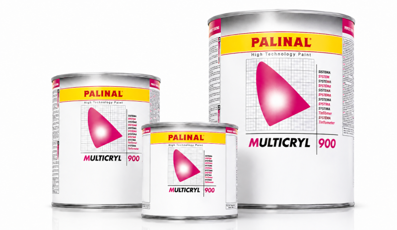 PALINAL evolve Multicryl 900: più precisione cromatica, nuovi pigmenti e un innovativo legante triplo strato