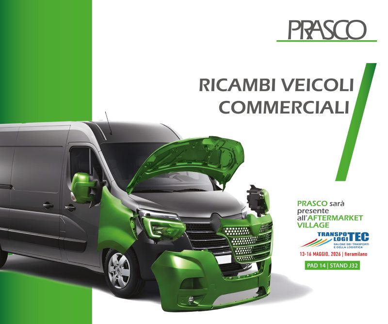 Prasco lancia la nuova linea di ricambi per veicoli commerciali