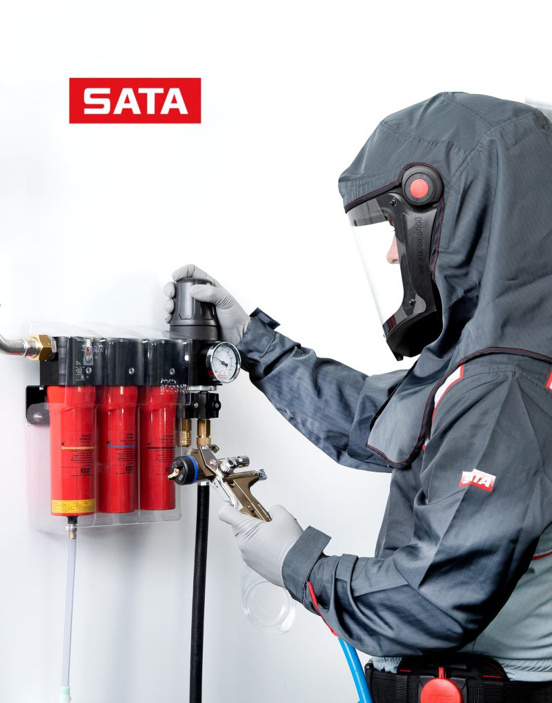 SATA: l’importanza del filtraggio aria compressa in carrozzeria