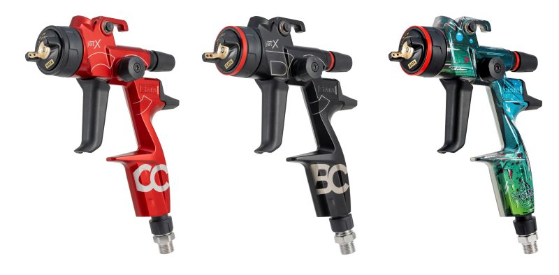SATA jet X: tre edizioni speciali, un nuovo modo di vivere la verniciatura
