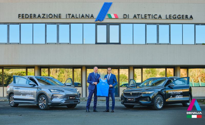 Drivalia corre al fianco di FIDAL: è il nuovo mobility partner della Federazione Italiana Di Atletica Leggera