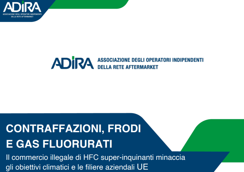 ADIRA: Indagine EIA 2025 italia Contraffazioni e frodi gas refrigeranti