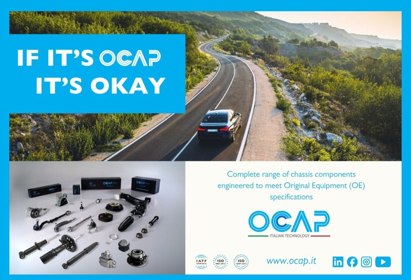 OCAP: qualità, esperienza e innovazione al servizio dell’aftermarket automotive
