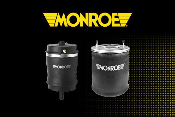 Monroe introduce nuove molle ad aria per veicoli leggeri e commerciali
