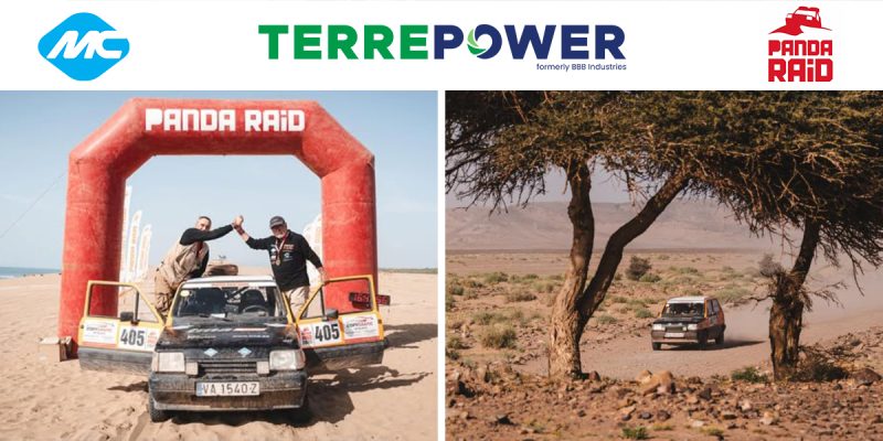 Il team sponsorizzato da TERREPOWER dà prova di tenacia e determinazione al Panda Raid 2026 in Marocco