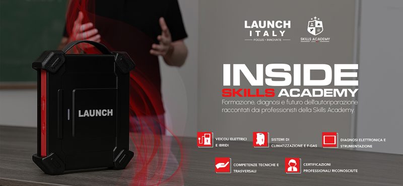 Diagnosi predittiva e competenze digitali: l’autoriparazione futura secondo la Skills Academy Launch