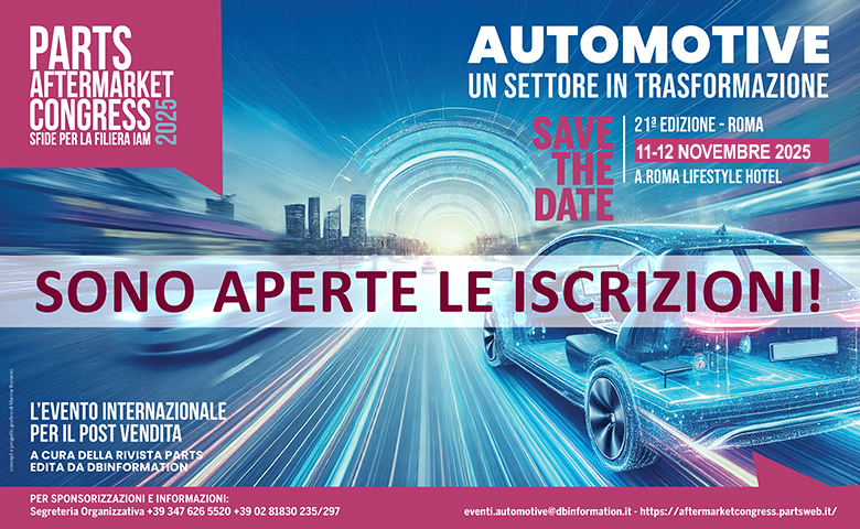 ISCRIVITI AL PARTS AFTERMARKET CONGRESS 2025!