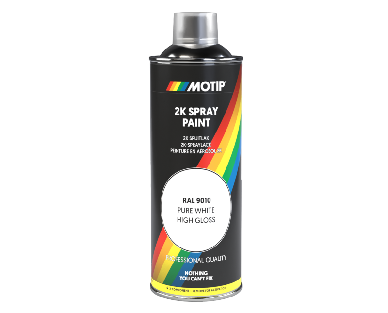 MOTIP presenta le nuove vernici spray con tecnologia 2K
