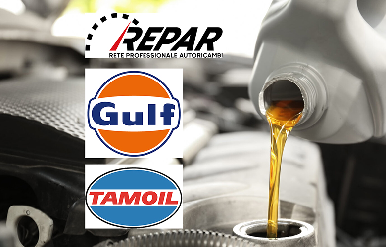 Repar: nuovi oli lubrificanti Gulf e Tamoil