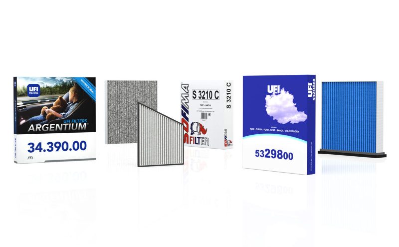 UFI: una gamma completa di filtri abitacolo