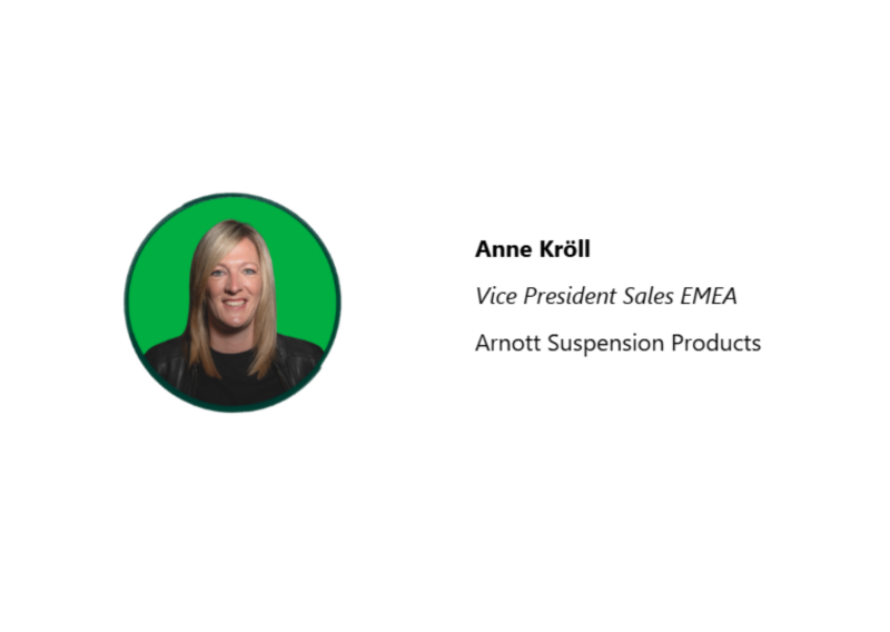 Arnott: Anne Kröll nominata Vice President Sales EMEA