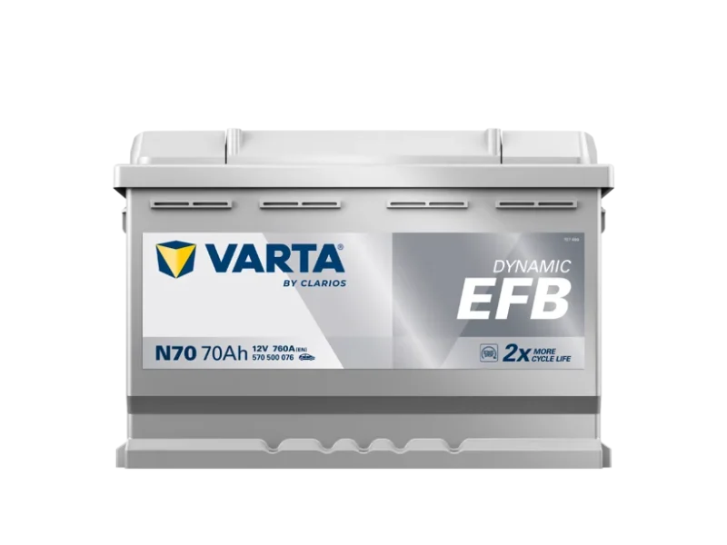 VARTA EFB: la batteria su misura per Start-Stop
