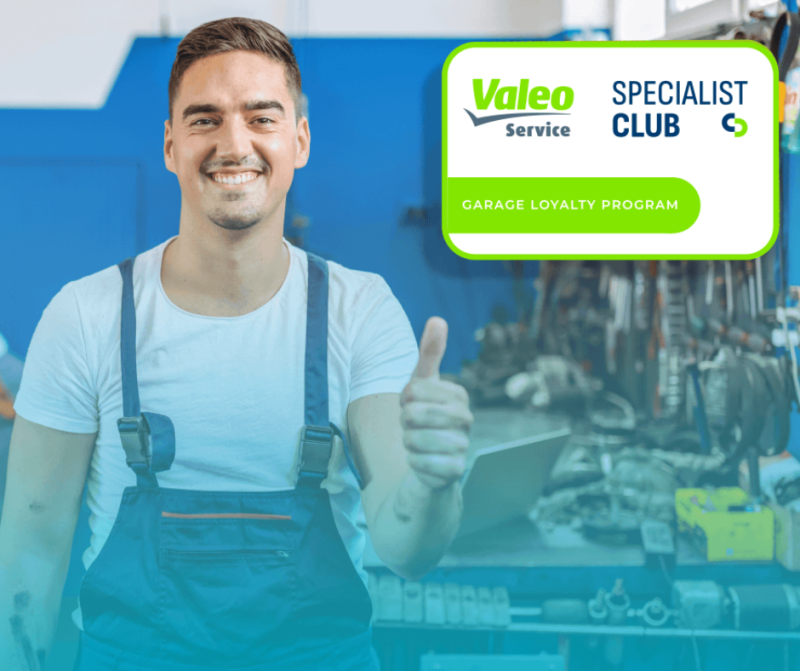 Valeo Specialist Club: il programma fedeltà che premia le officine!