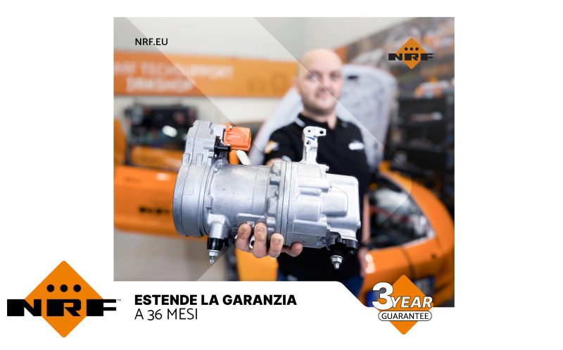 NRF estende la garanzia a 3 anni su tutta la gamma
