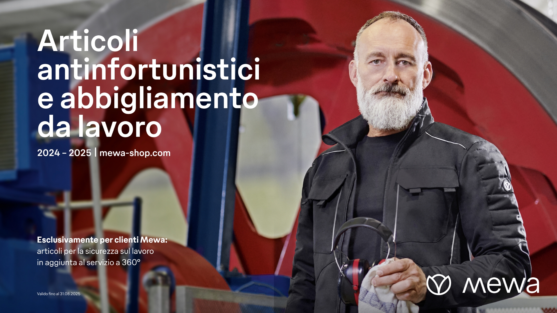 E' uscito il nuovo catalogo Mewa 2024/25 antinfortunistica e