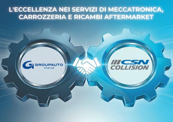 Groupauto Italia e CSN Collision Italia annunciano una partnership strategica per un’offerta integrata nel settore automotive