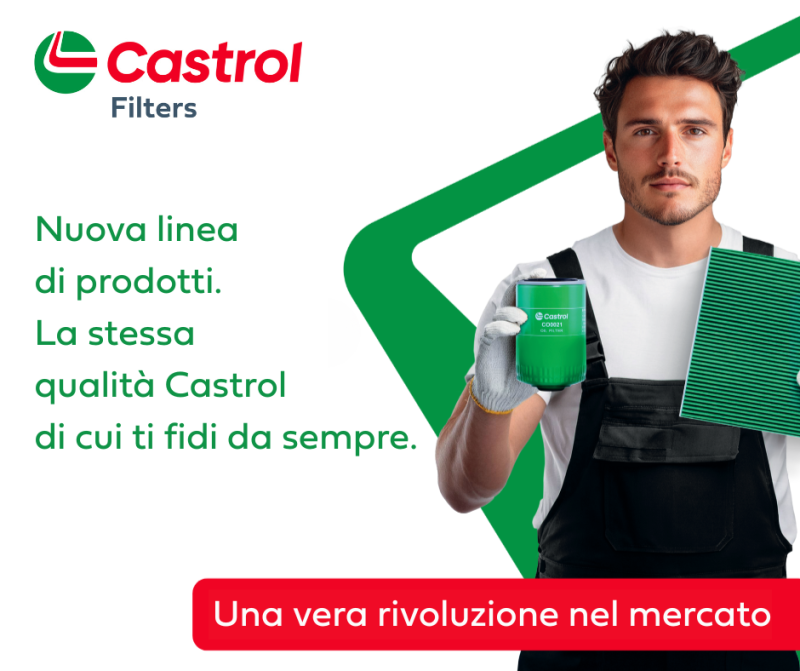 Filtri Castrol: una nuova dimensione di protezione del motore e dell’aria nell’abitacolo