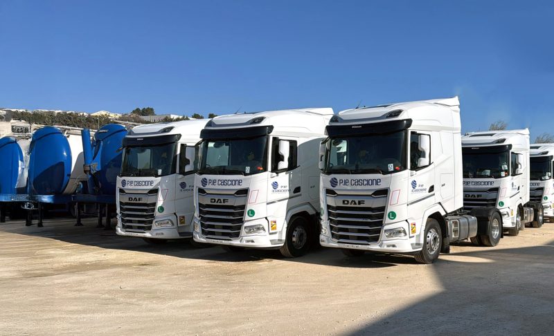 La Cascione Autotrasporti acquista 25 trattori DAF XG per la linea internazionale