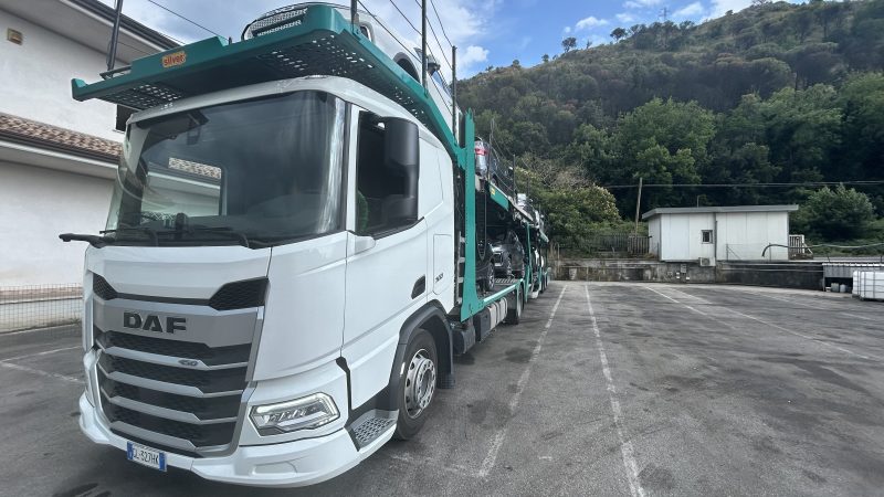 FDE sceglie nove DAF XD 450 per il trasporto vetture