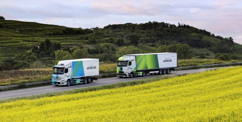 Mercedes-Benz Trucks presenta il nuovo eActros 400 basato sull’eActros 600