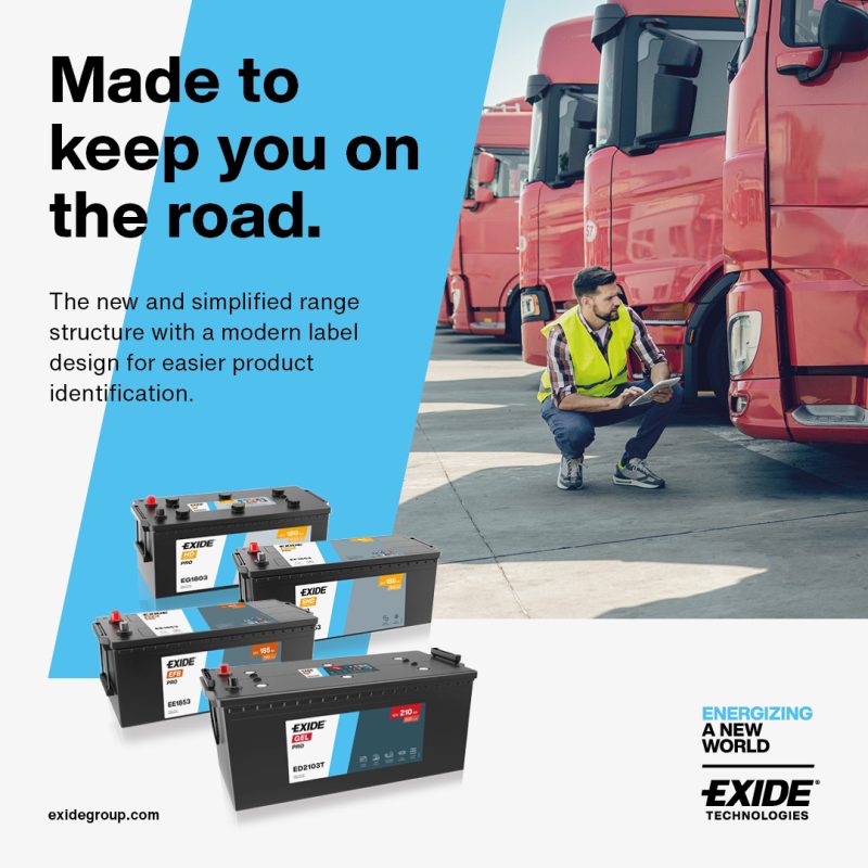 Batterie per camion: Exide Technologies rinnova la gamma