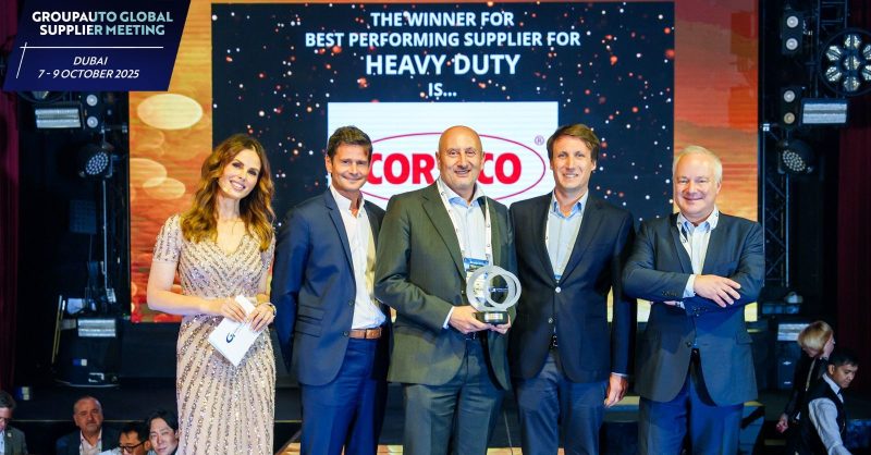 Corteco: premio per l’Heavy Duty ai Groupauto Awards 2025