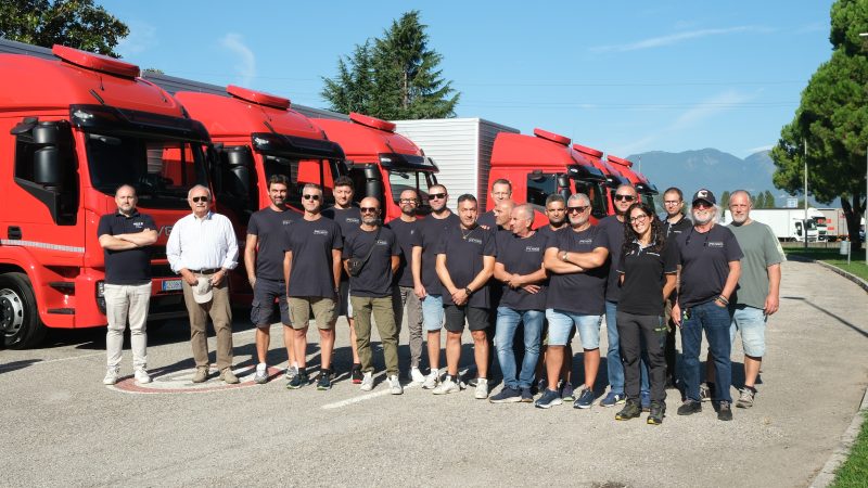 IVECO consegna 15 Eurocargo a Pengo tramite la concessionaria Industrial Cars