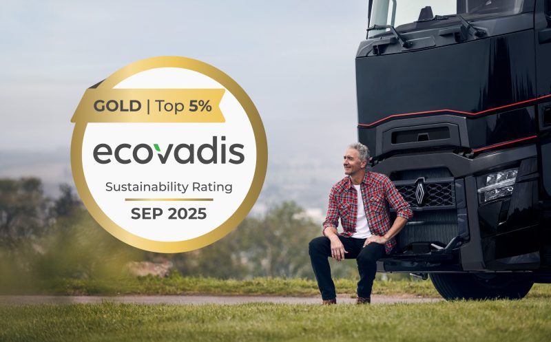 Ecovadis Gold: sette anni di eccellenza RSI per Renault Trucks