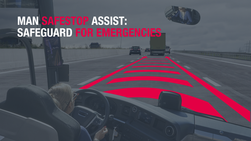 MAN SafeStop Assist: il sistema di sicurezza in caso di emergenza alla guida