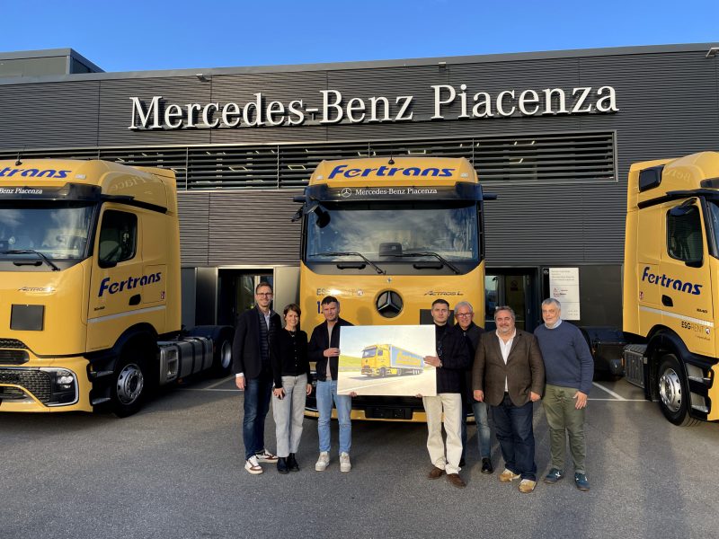120 nuovi Mercedes-Benz Actros L ProCabin per Fertrans