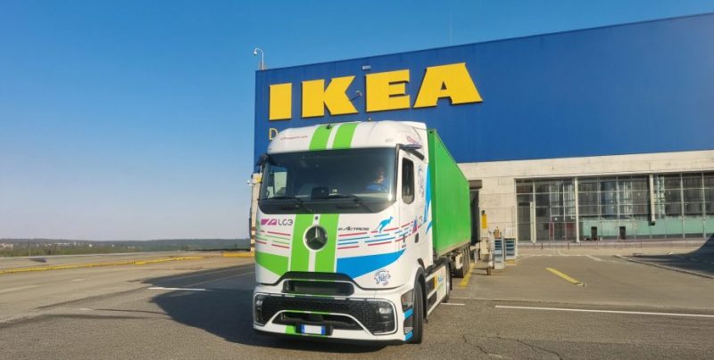 IKEA accelera la decarbonizzazione del trasporto su strada in Italia