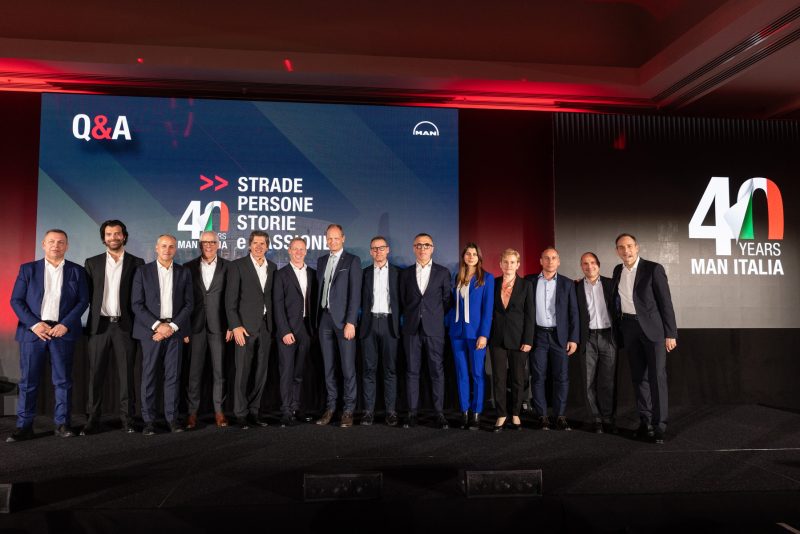MAN Truck & Bus Italia festeggia 40 anni con un 2025 da record