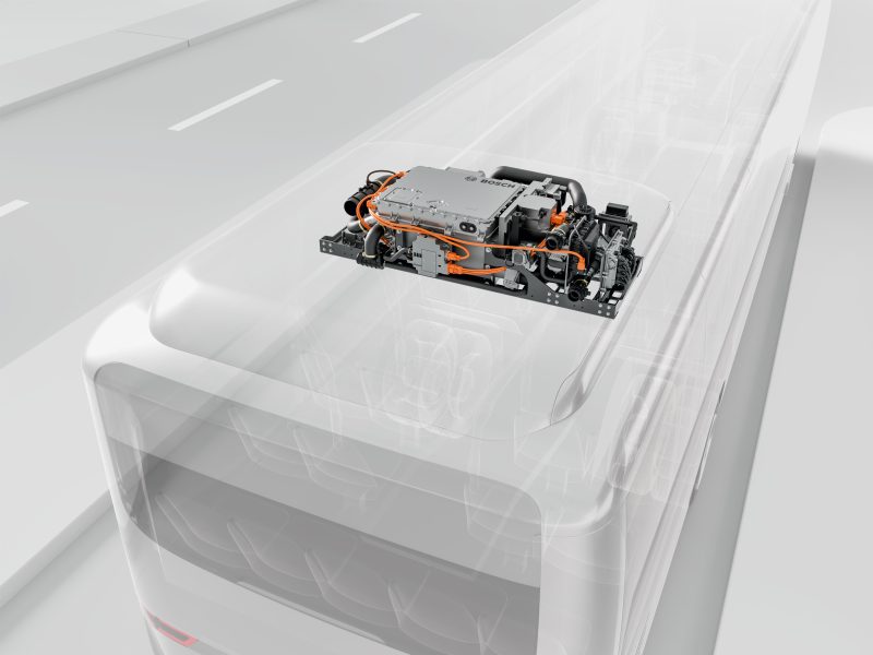 Bosch: nuove soluzioni a celle a combustibile per autobus