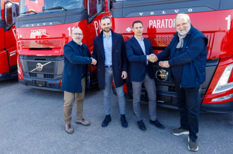 FH Aero a Gas, intermodale e flotta versatile: il modello Paratori cresce con Volvo Trucks