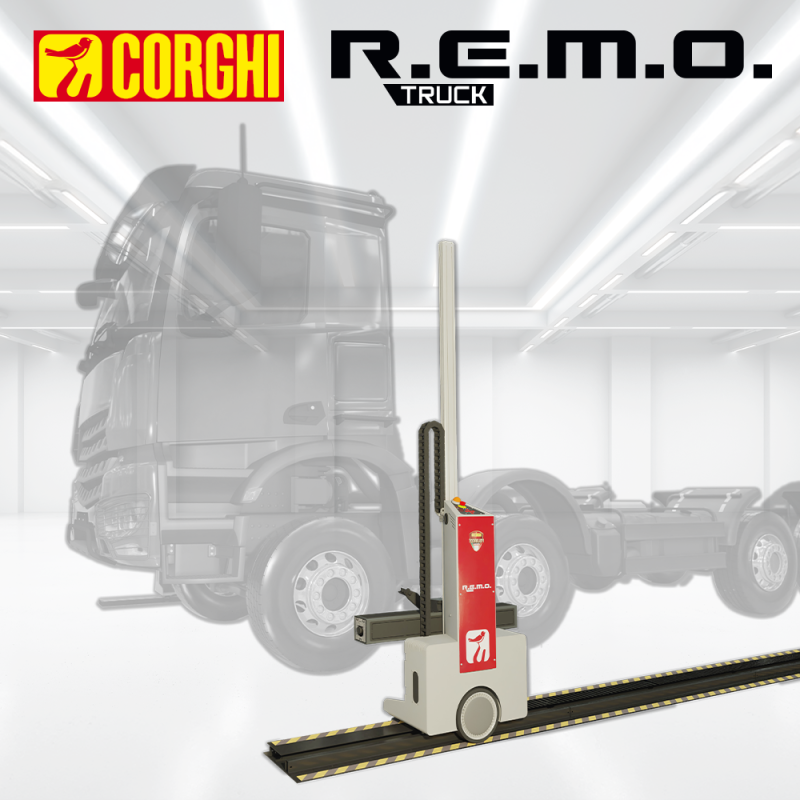 Corghi presenta R.E.M.O. TRUCK, il nuovo assetto ruote per il settore heavy-duty