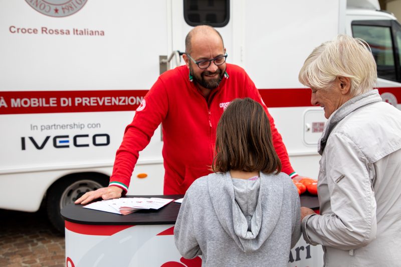 Croce Rossa Italiana e IVECO rinnovano il progetto sanitario per la prevenzione cardiovascolare