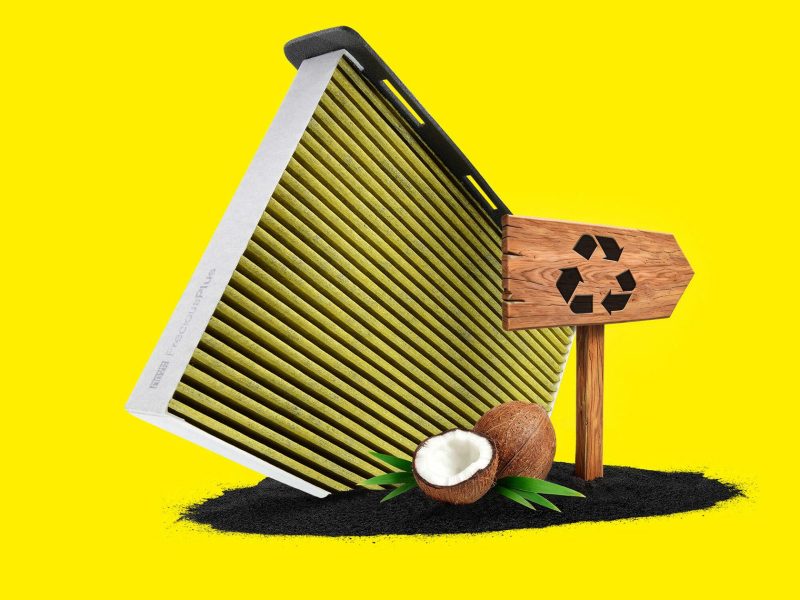 MANN-FILTER: filtri abitacolo con carbone attivo riciclato