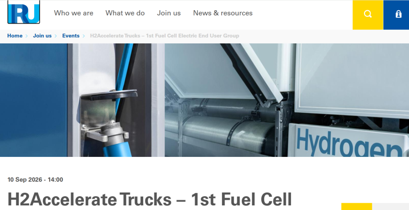 Progetto H2Accelerate Trucks: Confronto diretto con i costruttori sui veicoli pesanti a idrogeno