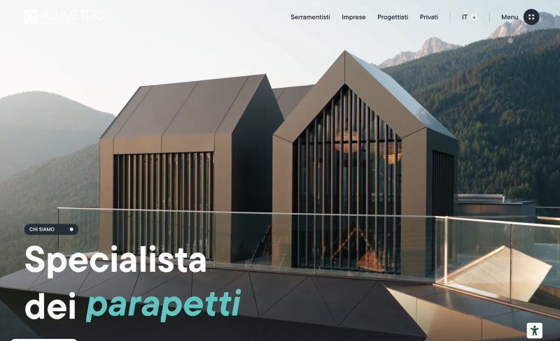 Sito Aluvetro: online il nuovo portale dedicato a parapetti e soluzioni per l’edilizia