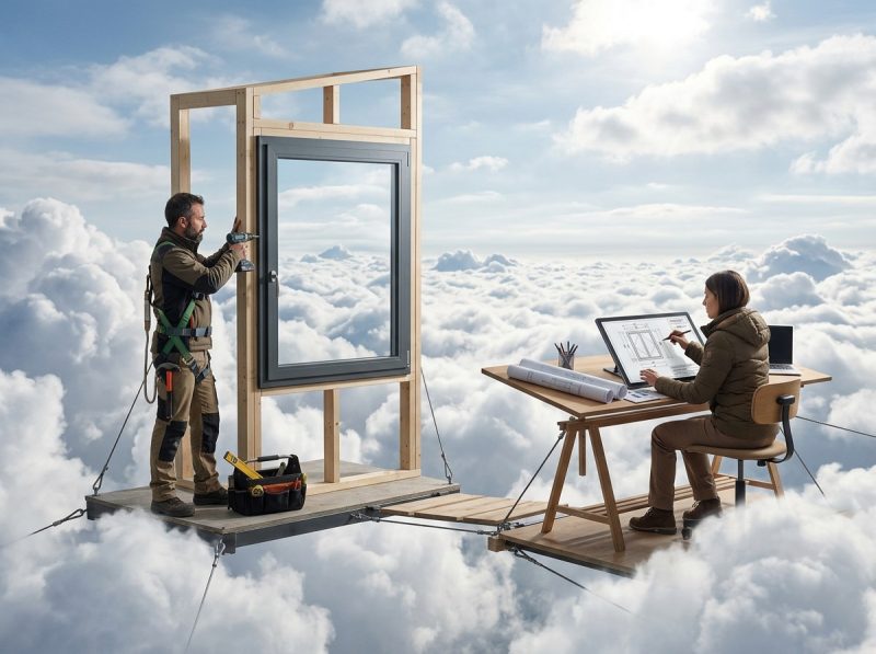 Cloud sharing per serramenti: ufficio tecnico e posa più coordinati