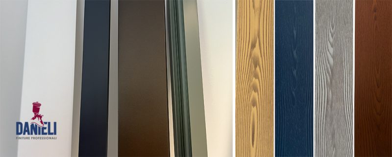 Verniciatura profili pvc: il progetto di Danieli Verniciature